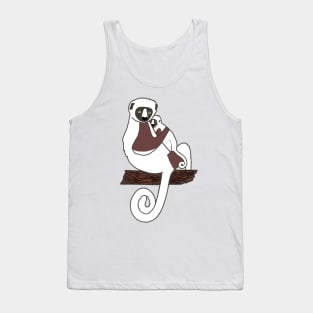 Gisela and Baby Furia - Coquerel's Sifaka Tank Top